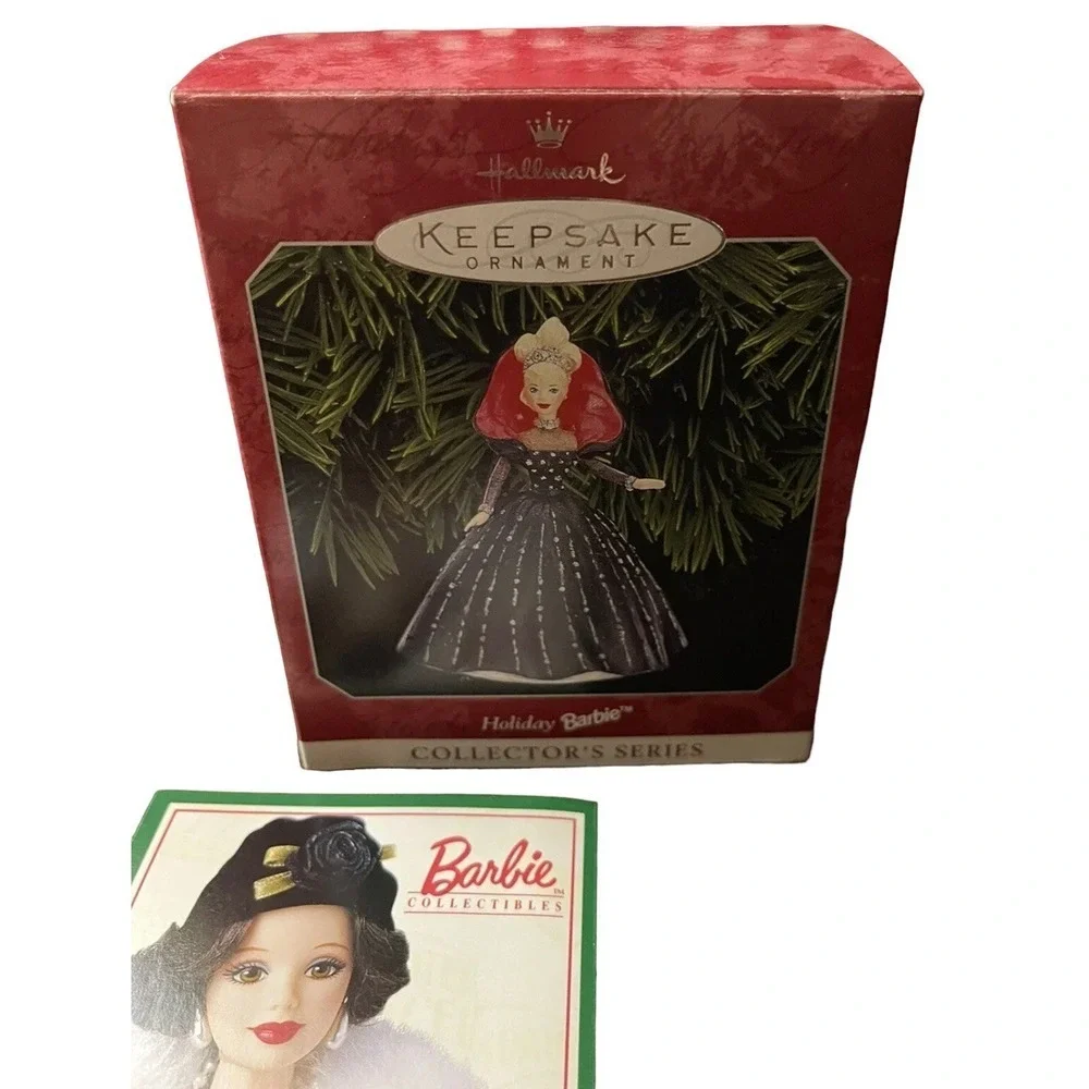1998 Holiday Barbie Hallmark Keepsake Christmas Ornament